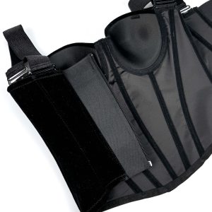 Cross-border source: black velvet zipper, high-end sense with tight shapewear inside, and fishbone corset and suspenders on the outside – Image 6