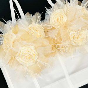 Autumn and winter new European and American cross-border foreign trade sexy hot girls with three-dimensional flower tassel suspender fishbone corset – Image 5