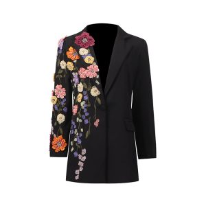 The fall of 2025 has an elegant and versatile temperament, a slim long-sleeved jacket, and a sense of luxury for women – Image 5
