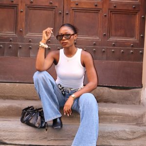 YLN1326 cross-border independent station Amazon 2025 new straight-leg thin high-waisted versatile jeans – Image 4