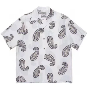WACKO MARIA HAWAIIAN Heavenly Kingdom  Cashew Flower Hawaiian Retro – Image 5