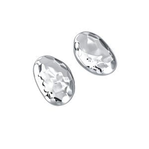 Cross-border vintage oval metal jewelry set fashionable and versatile long necklace earrings creative necklace earrings – Image 5