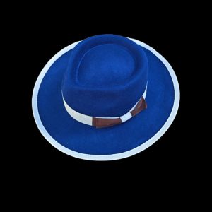 Cross-border direct sales teardrop top sheep felt hat bow pure wool felt hat – Image 4