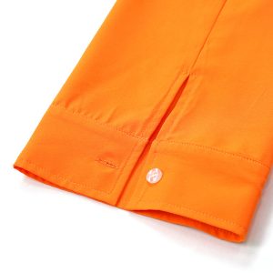 European and American autumn new shirt fashion solid color pocket short design sense fashion casual ins top for women – Image 7