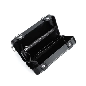 2025 new men's bag, casual hard small square bag, fashion waist bag, one-shoulder crossbody bag, shaped box bag, trendy brand bag – Image 7