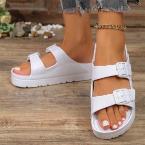 new thick-soled slippers foreign trade EVA sandals summer women's outdoor and indoor-like sandals – Image 3