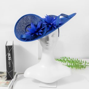 new summer hemp gauze straw hat women's French retro elegant topper – Image 5
