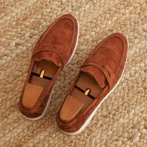 Loafers, men's casual daily commuting, versatile, slip-on shoes, slip-on men's shoes, trendy – Image 4