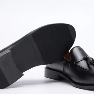 Casual men's shoes tassel loafers low top versatile english men's shoes gentleman leather shoes men's british men's shoes low top – Image 7