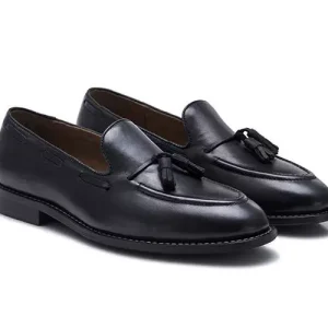 Casual men's shoes tassel loafers low top versatile english men's shoes gentleman leather shoes men's british men's shoes low top – Image 3