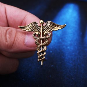 European and American personality retro angel wings brooch suit pin fashion creative animal snake corsage factory direct sales – Image 3