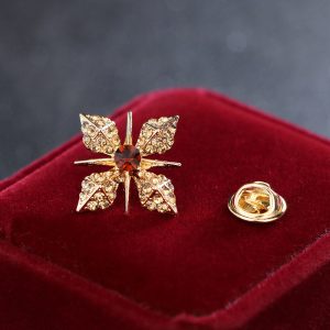 Temperament star brooch men and women thorn horse needle accessories cardigan all-match clothes accessories pin buckle shirt collar pin brooch – Image 4