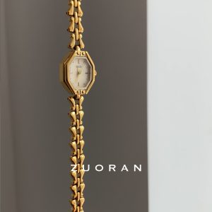 ZUORAN thorn design sense niche exquisite small gold watch small dial fashion and versatile women's watch hot sale G149 – Image 4