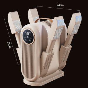 Household shoe dryer new intelligent portable aromatherapy foldable timer shoe dryer constant temperature dehumidification and smelly shoes cross-border – Image 5