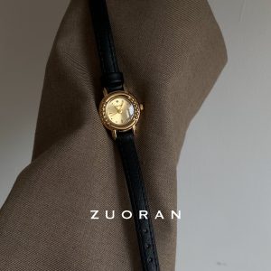 ZUORAN Round Vintage Exquisite Fashion Mini Dial Women Quartz Watch Cross Border Live Wholesale H15 – Image 5