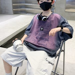 Boys' summer suit summer 2025 new Zhongda children's summer thin short-sleeved clothes are cool and handsome summer clothes – Image 3