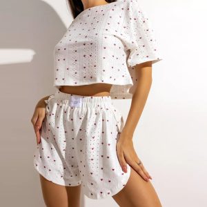 Cross-border wildberries European and American women's suits are fashionable and simple style, slim fit, loose pullover top, short style – Image 3