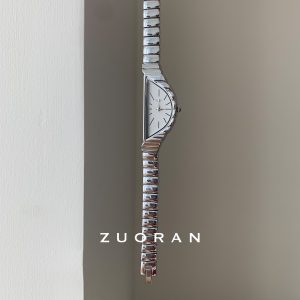ZUORAN Meniscus Unique Design Light Luxury Fashion Personality Trend Women's Quartz Watch – Image 3