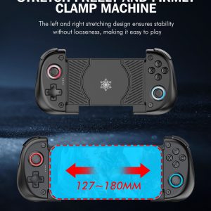 X5mini stretch mobile phone grip semiconductor cooling dual hall PC android ios streaming steam gamepad – Image 5