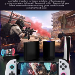 X5mini stretch mobile phone grip semiconductor cooling dual hall PC android ios streaming steam gamepad – Image 4