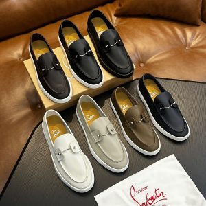 High-end new leather men's casual leather shoes, slip-on loafers, high-end and versatile men's shoes – Image 4