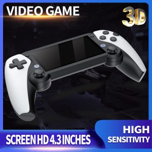 Cross-border new large-screen game console, 4.9-inch Internet celebrity game console, children can connect to M25 with dual screens – Image 3