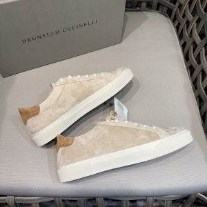 BC new men's board shoes solid color lace-up frosted cowhide trend men's shoes low-top casual board shoes – Image 8