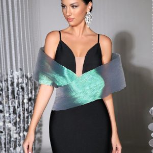 New Black Bandage Dress Women's Cross Patchwork Suspender Slimming Commuter Date Banquet Slim Length Skirt – Image 4