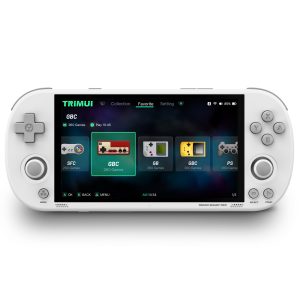 TRIMUI Smart Pro Open Source Handheld GBA Retro Game Console PS Arcade FC Red & White Console IPS HD Screen – Image 5