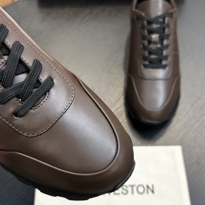 JW leather platform height men's casual shoes trendy brand W family men's Forrest Gump shoes – Image 6