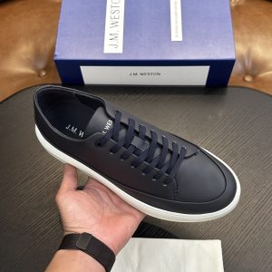 High-end versatile cowhide board shoes, casual simple taste, flat shoes, commuting mature temperament, men's shoes – Image 3