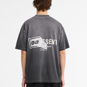 Represent Oasis Limited Edition Alphabet Slogan Print American High Street Men's and Women's Loose Short Sleeve T-Shirts – Image 3