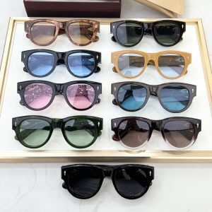 ROLLINGSUN cross-border turquoise handmade sunglasses for men and women casual and versatile resort beach sunscreen sunglasses trend – Image 4