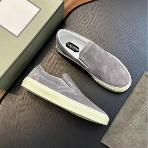 Europe station new loafers, men's shoes, leather, suede, luxury, casual slip-on shoes, trendy shoes – Image 4