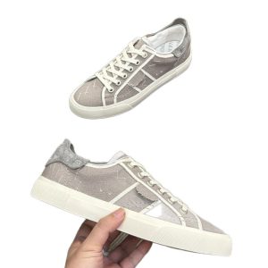 Kiton cross-border new thick-soled explosive sneakers, fashion canvas casual shoes, jacquard cloth white shoes – Image 5
