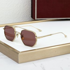 Cross-border JMM fashion metal INS style personality retro square sunglasses trendy version men's and women's sunglasses MARBOT – Image 4