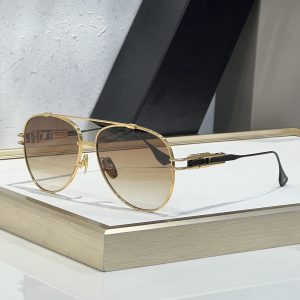 Cross-border European and American fashion metal sunglasses men's high-end trend versatile classic toad glasses sunglasses women's DTS158 – Image 4