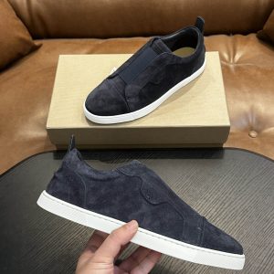 Christian Loubouti cross-border casual men's shoes are a pair of leather comfortable and versatile men's shoes – Image 4