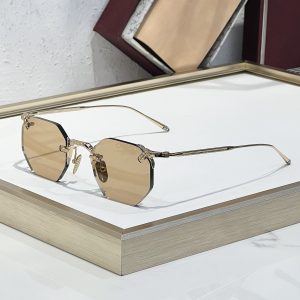 ELDORADO Cross-border JMM Fashion Rimless Metal Sunglasses European and American Trendy Cool Men's and Women's Versatile Sunglasses High Quality – Image 4
