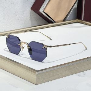 ELDORADO Cross-border JMM Fashion Rimless Metal Sunglasses European and American Trendy Cool Men's and Women's Versatile Sunglasses High Quality – Image 3