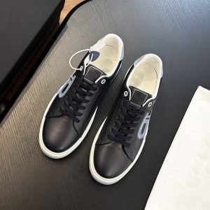 BALIMAI's new fashionable sports casual shoes at the cross-border European station are breathable men's versatile leather lace-up men's board shoes – Image 3