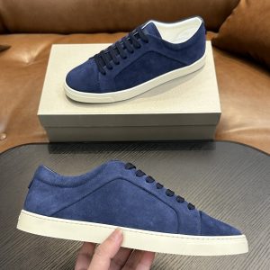 GIORGIO ARMA cross-border European station trendy brand new leather suede four-season men's shoes casual and versatile board shoes – Image 3