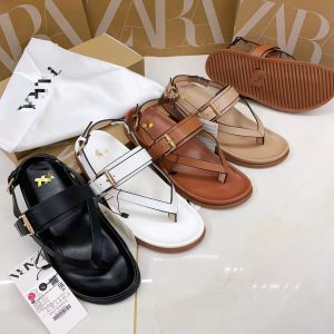 Clip-toe beach sandals women's ZA summer outer muffin-sole versatile Internet celebrity ins new sandals sandals – Image 3