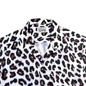 WACKO MARIA NANGA / LEOPARD ANORAK JACKET LEOPARD PRINT HAWAII SHORT-SLEEVED SHIRT – Image 3