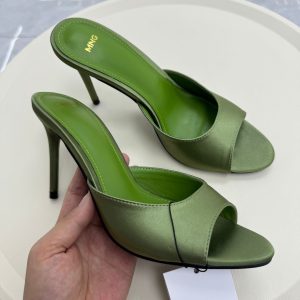 Spain Foreign Trade 2026 Summer New Women's Shoes Sandals Pointed Toe Open Toe Sandals Back Air High Heels Stiletto Heels Women – Image 3