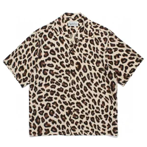 WACKO MARIA NANGA / LEOPARD ANORAK JACKET LEOPARD PRINT HAWAII SHORT-SLEEVED SHIRT – Image 4